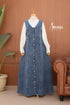Denim Open Dress