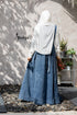 Denim Open Dress